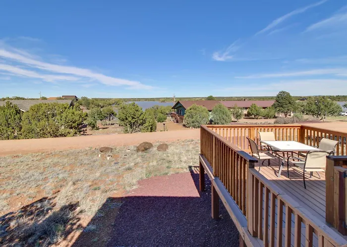Walk To Private Lake! Family W/ Large Decks * Show Low
